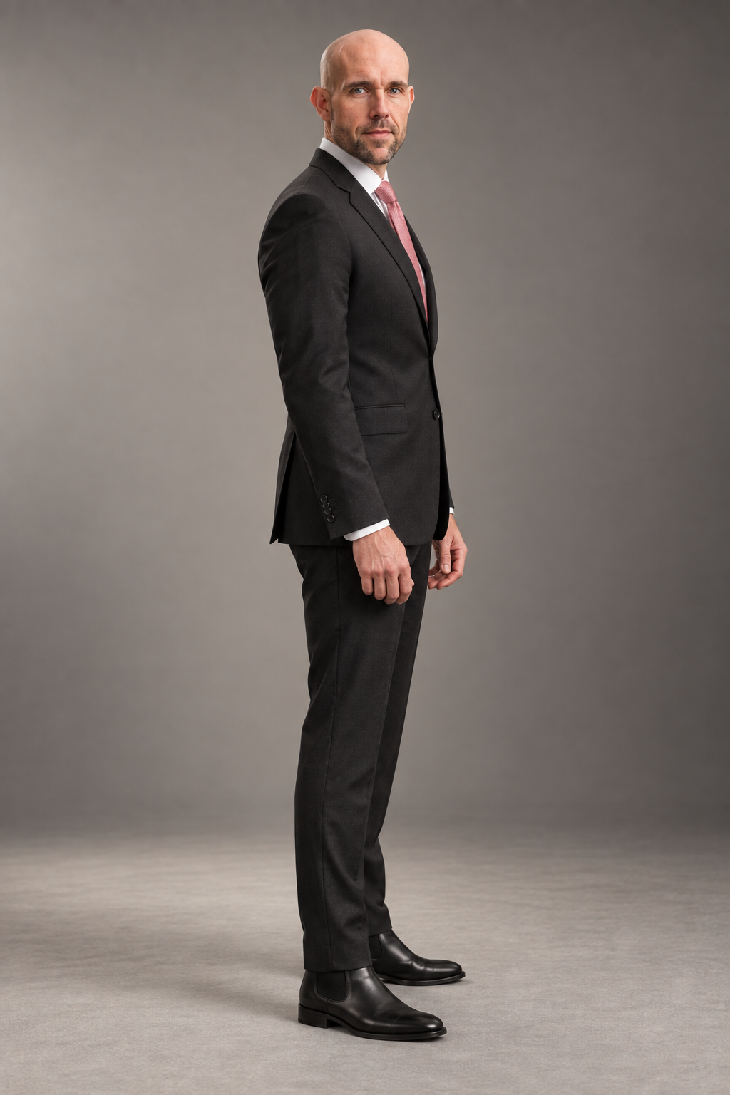 Jeremy executive suit portrait, angle 4